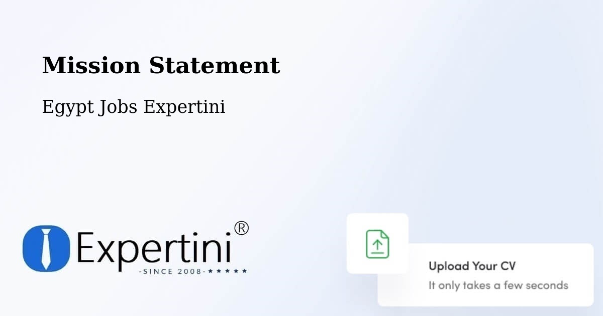 Corporate Mission – Port Said - Egypt Jobs Expertini